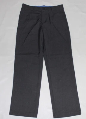 男孩 IZOD 灰色正装裤子 10 码 Reg — 第 1/3 张图片