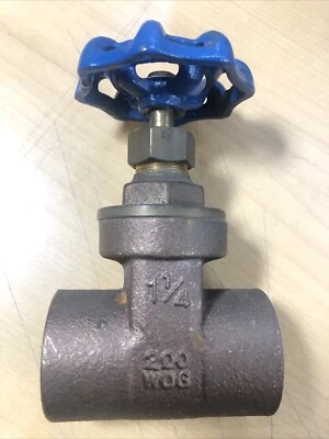 ProFlo 1-1/4 Gate Valve X Sweat 200 Wog (5412) - Image 1 of 4