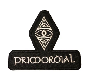 PRIMORDIAL Patch Embroidered Irish FOLK BLACK METAL Fast Delivery - Picture 1 of 1