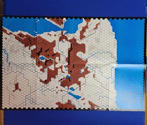 GDW/GRD Europa Wargame Map Africa Orientale - Picture 1 of 2