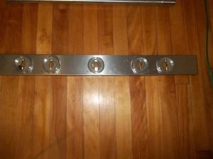 MAYTAG GAS RANGE MANIFOLD COVER PANEL W10861559, W11028196 FROM MODEL MGR6600FZ1 - Picture 1 of 2