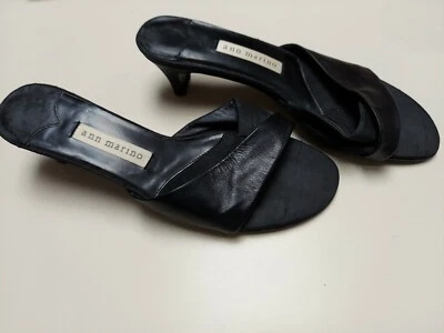 SANDALIAS ANN MARINO NEGRAS TALLA 7,5 M Foto 1 de 3