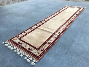 Turkish Antique rug Bohemian Area rug Oushak rug Vintage Rug Handmade Wool rug - Picture 1 of 12