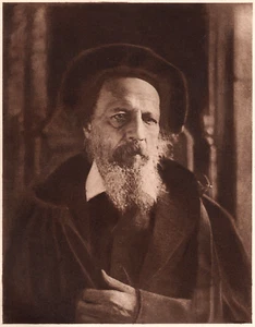 H.H.H. CAMERON, Son Julia Margaret Cameron, Photogravure of Alfred Lord Tennyson - Picture 1 of 3