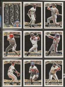 1993 Topps Baseball Black Gold Set 1-44 + 5 winner cards - Picture 1 of 2