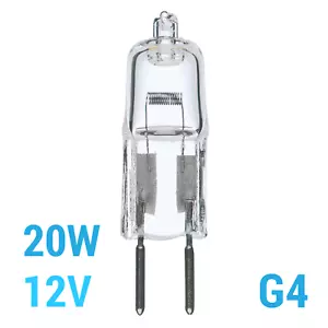 Satco S3120 S3468 S3420 20T3/CL Bulb 20W 12V T3 2-Pin Bi-Pin G4 Clear Warm White - Picture 1 of 3