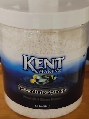 Removedor de silicato esponja de fosfato marino Kent, 1,2 lb (544 g) caducidad 8/2023 hecho en EE. UU. Foto 1 de 4