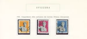 SWITZERLAND 1944 Olympic Games Stamps -ATZ - Picture 1 of 1