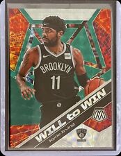 Kyrie Irving - 2019-20 Panini Mosaic - Will to Win - Green Mosaic Prizm #3