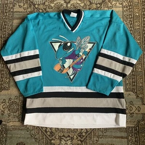 Vintage Buffalo Hornets Hockey Jersey XL Venus Athletic Wear Made In USA - Picture 1 of 8