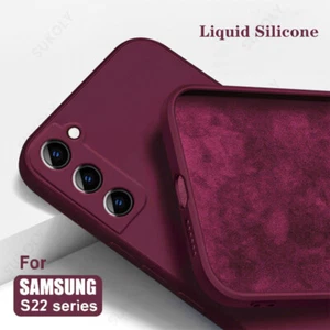Liquid TPU Silicone Case For Samsung Galaxy S25 S24 S23 S22 Ultra Plus S21 S24 F - Imagen 1 de 120