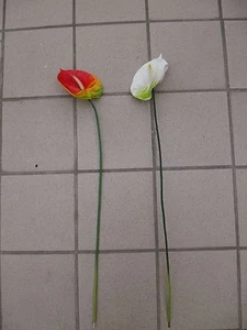 Restposten 35 stk. Kunstblumen Künstliche Anthurie Kunstpflanzen 70cm Neu - Bild 1 von 1