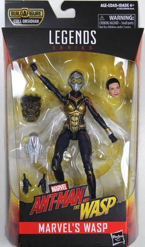 Marvel Legends ~ WASP (MOVIE) ACTION FIGURE ~ Cull Obsidian BAF Series Cover