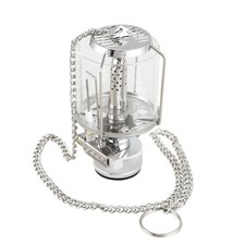 Mini Camping Lantern Gas Light Portable Tent Glass Lamp Butane 80LUX Light  O5I2