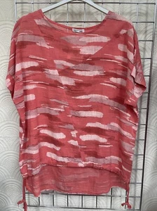 New Cotton Top One Size 10/12/14/16/18 /20/22 Beautiful High Low Front Design - Picture 1 of 3