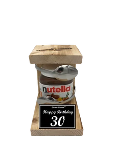Eiserne Reserve ® Löffel - Nutella Geschenk 30 Geburtstag - Geburtstagsgeschenk - Bild 1 von 5
