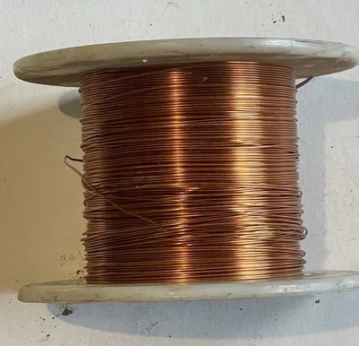 Magnet Wire 19 HPT Enameled Copper 1.18 lb. Coil Winding Foto 1 de 2