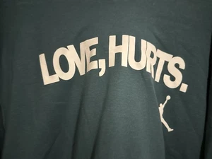 Nike Jordan Love Hurts Hoodie Herren Medium Sport türkis Jalen Hurts IQ3758-377 neu mit Etikett - Bild 1 von 5