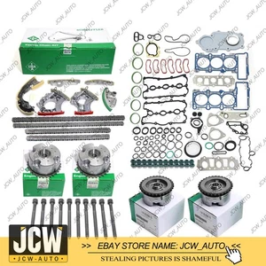 Engine Gaskets Set &Timing kit Camshaft Gears For Audi Q5 A4 3.0 CAL 3.2 CAK CCB - Picture 1 of 8