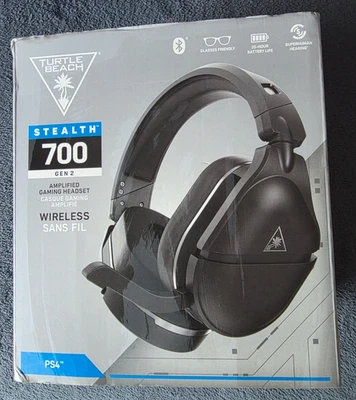Turtle Beach Stealth 700 Cuffie da gioco wireless di seconda generazione per PlayStation - Immagine 1 di 4