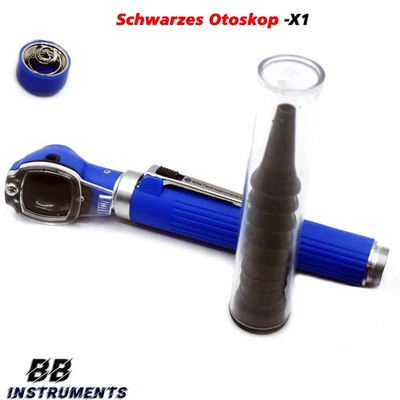 SLITE TECH INSTRUMENT „Blau Otoskop 1 PCS -teilig – Ohrenspiegel mit LED Licht – Ohrenuntersuchung Arz
