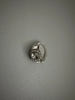 Brighton Reina Crystal Silver Color Ring Size 6  - Image 1 of 3