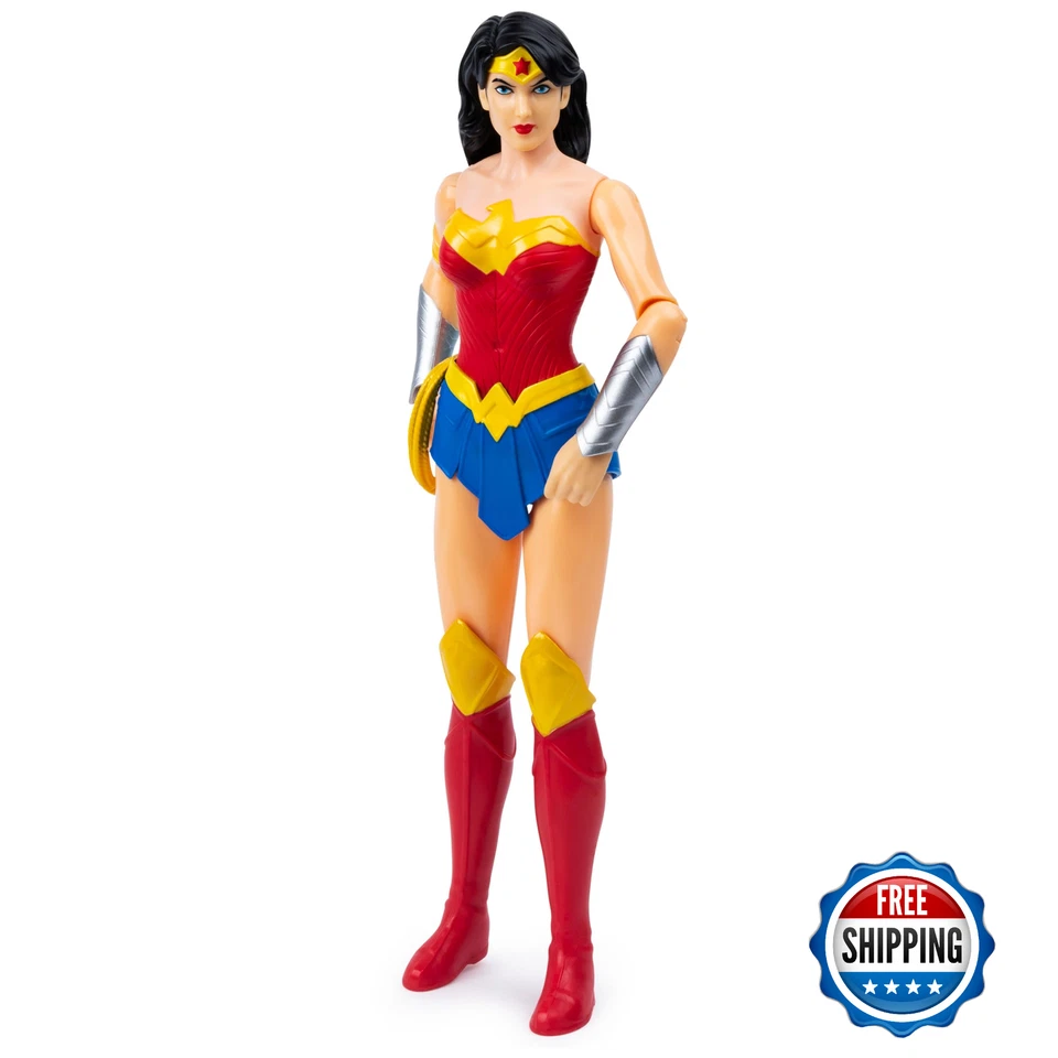 Figura de acción de la Mujer Maravilla de 12 pulgadas de DC Comics - Juguetes para niños y niñas Foto 1 de 4