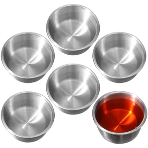 6 PCS Ramekin Baking Cups Mini Sauce Soßengericht Schälchen Gewürzbecher - Bild 1 von 12