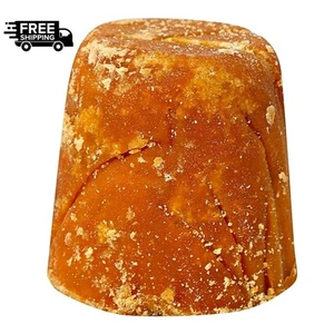 Bucket Jaggery Gur Gud, Natural Untreated, Non-Centrifugal Cane Sugar - 1 Kg - Picture 1 of 10