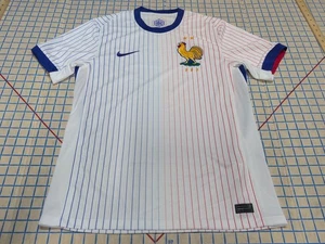 FRANCE FFF 2024 -2025 Away Football Shirt Soccer Jersey Nike Men's Medium ~3 - Picture 1 of 10