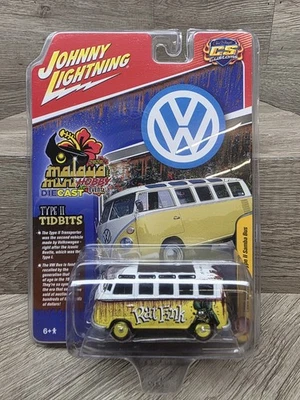 Johnny Lightning Rat Fink 1965 VW Type II Samba Bus Event Samba Stangler Custom - Image 1 of 4