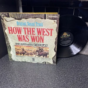 Debbie Reynolds How the West was Won Film Sound Track LP MGM Stereo GF - Imagen 1 de 4