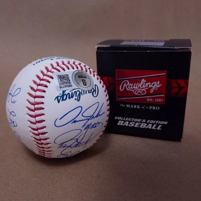 1990 Cincinnati Reds WS TEAM Signed MLB Baseball | Beckett COA |READ DESCRIPTION - Image 1 of 4