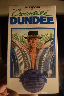 Crocodile Dundee (VHS Tape, 1987) Paul Hogan Linda Kozlowski BRAND NEW - Image 1 of 3