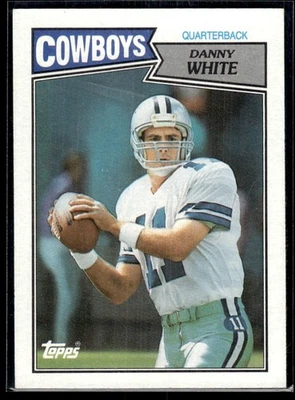 1987 Topps Danny White Dallas Cowboys #261 - Image 1 of 2