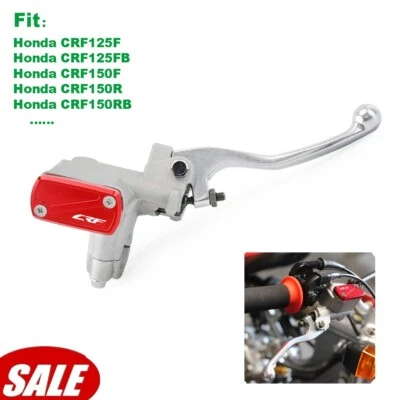 For Honda CRF125F CRF150F CRF230F CRF250RX Brake Master Cylinder Pump with Lever - Image 1 of 4
