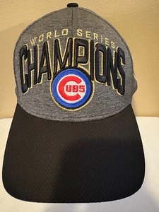 MLB CHICAGO CUBS WORLD SERIES CHAMPIONS NEW ERA BASEBALL CAP ONE SIZE - Picture 1 of 10