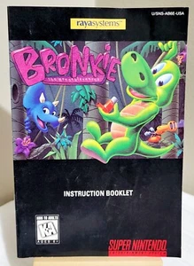 Bronkie The Bronchiasaurus SNES - Nur Anleitung - Bild 1 von 3
