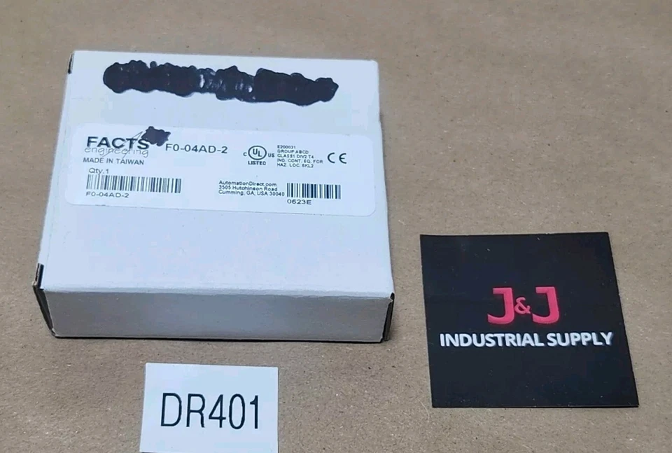 *FACTORY SEALED* Facts Engineering F0-04AD-2 Analog Input Module 4-Ch + Warranty - Image 1 of 4