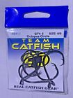 Team Catfish TC11Z sizes 3/0 5/0 6/0 & 8/0 Octopus Circle hooks NIP CHOOSE