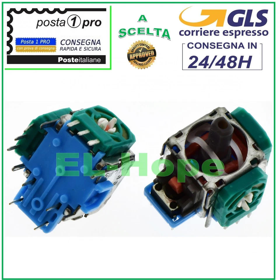 3D JOYSTICK AXIS MODULO SENSORE ANALOGICO RICAMBIO CONTROLLER PS4 PLAYSTATION 4