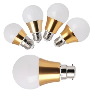 Dimmable LED Globe Light Bulbs E27 B22 3W 5W 7W 9W Lights Golden Lamp 220V 240V - Picture 1 of 13