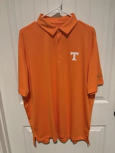Tennessee Volunteers Orange Columbia Polo-Size XL - Picture 1 of 4
