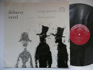 VLACH QUARTET PLAYS RAVEL & DEBUSSY STRING QUARTETs SUPRAPHON 50040 - Picture 1 of 3