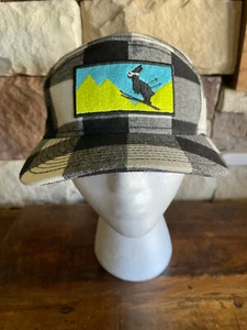 Pistil Women's Kicker Cap Plaid Flannel Adjustable - Picture 1 of 9