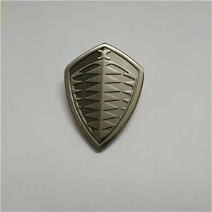 1X Koenigsegg Metal Badge Emblem Modify Brand New - Picture 1 of 8