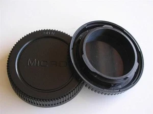 OLYMPUS PANASONIC MICRO 4/3 FIT SET BODY & REAR LENS CAP - Picture 1 of 1