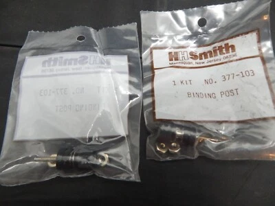 HH SMITH 377-103 HIGH QUALITY TERMINAL BINDING POST - LOT OF 2 - FAST SHIPPING - Image 1 of 3