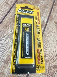 OLFA Blades AB-50B Snap Off Carbonstahl 5015 50 Klingen NEU - Bild 1 von 6