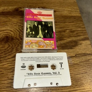 60s Rock Classics Vol. 3 Special Edition Cassette Rhino 1994 - Imagen 1 de 3